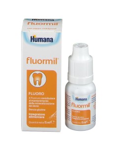 FluorMil Gocce di Fluoro Per Bambini 15 ml
